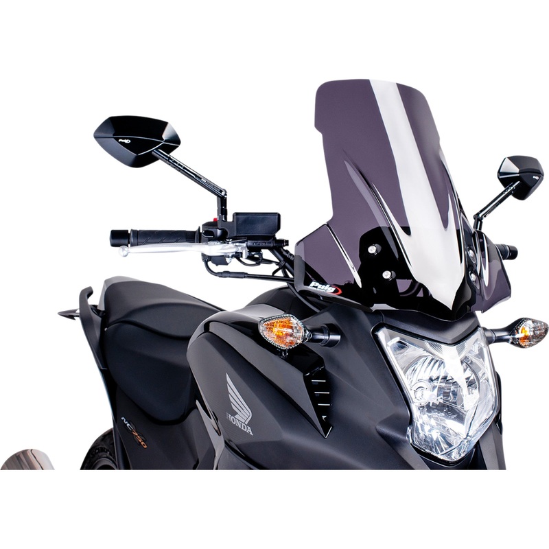 PUIG HI-TECH PARTS 2301-2429 5992F Touring Windscreen 18-7/8" - dark smoke - nc700x