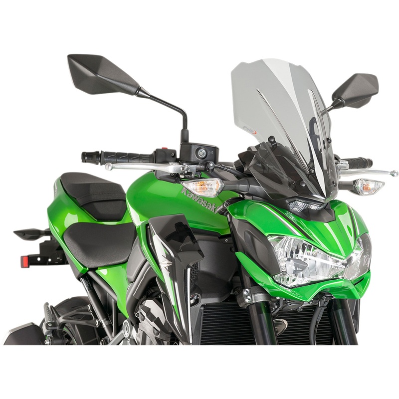 PUIG HI-TECH PARTS 2301-2528 9392H New Generation Windscreen 15-1/2" - smoke - z900
