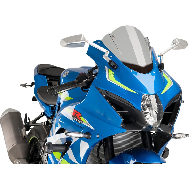 PUIG HI-TECH PARTS 2301-2676 9013H Z-Racing Windscreen Race Windscreen - 12-1/4" - Smoke - Suzuki