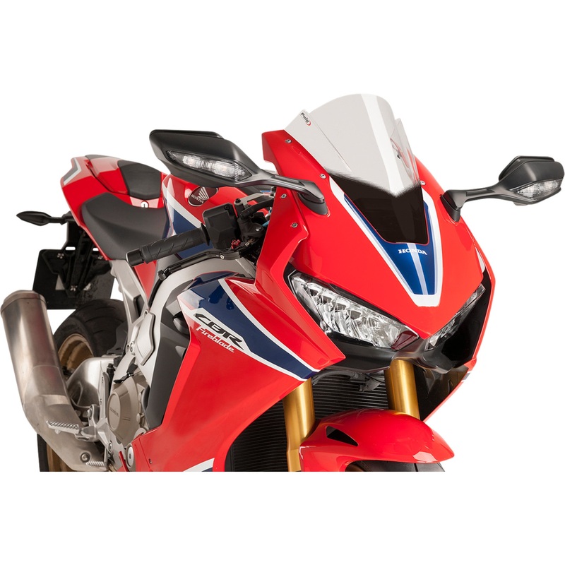 PUIG HI-TECH PARTS 2301-2692 9407W Z-Racing Windscreen Race Windscreen - 13" - Clear - Honda