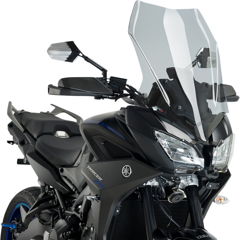 PUIG HI-TECH PARTS 2301-2805 9725H Touring Windscreen 25-3/8" - light smoke - yamaha