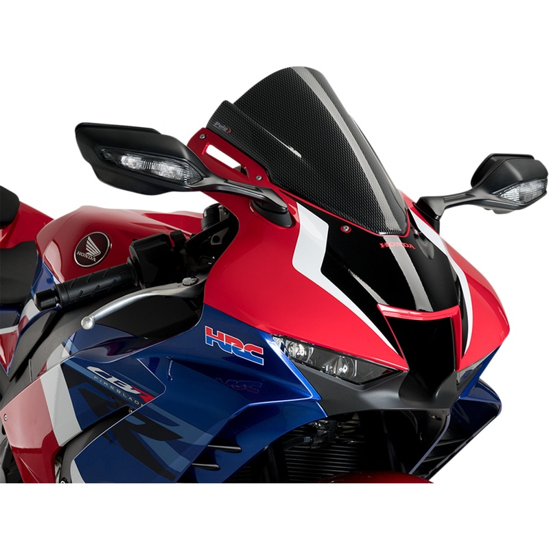PUIG HI-TECH PARTS 2301-3005 20313C Z-Racing Windshield Race Windscreen - Carbon