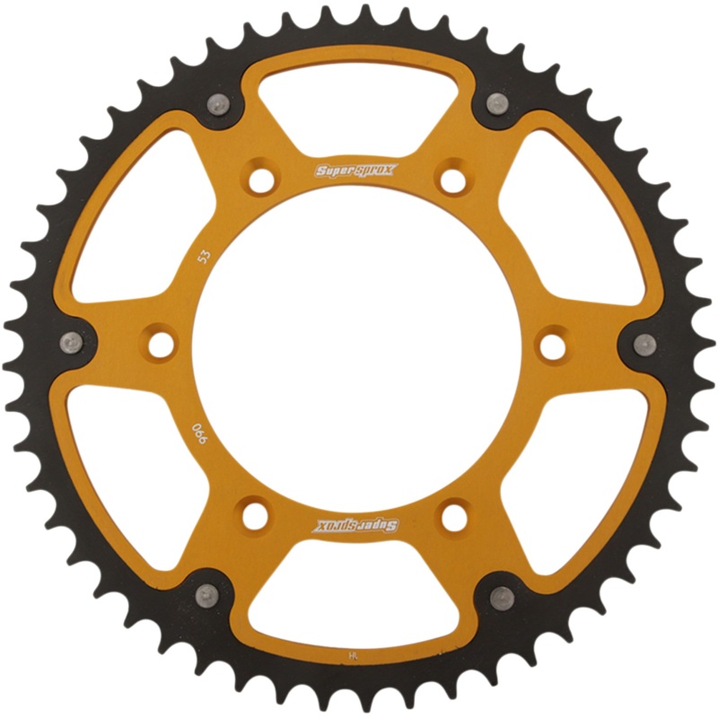 SUPERSPROX 1210-2061 RST-990-53-GLD Stealth Rear Sprocket 53 tooth - gold - husaberg/husqvarna/ktm