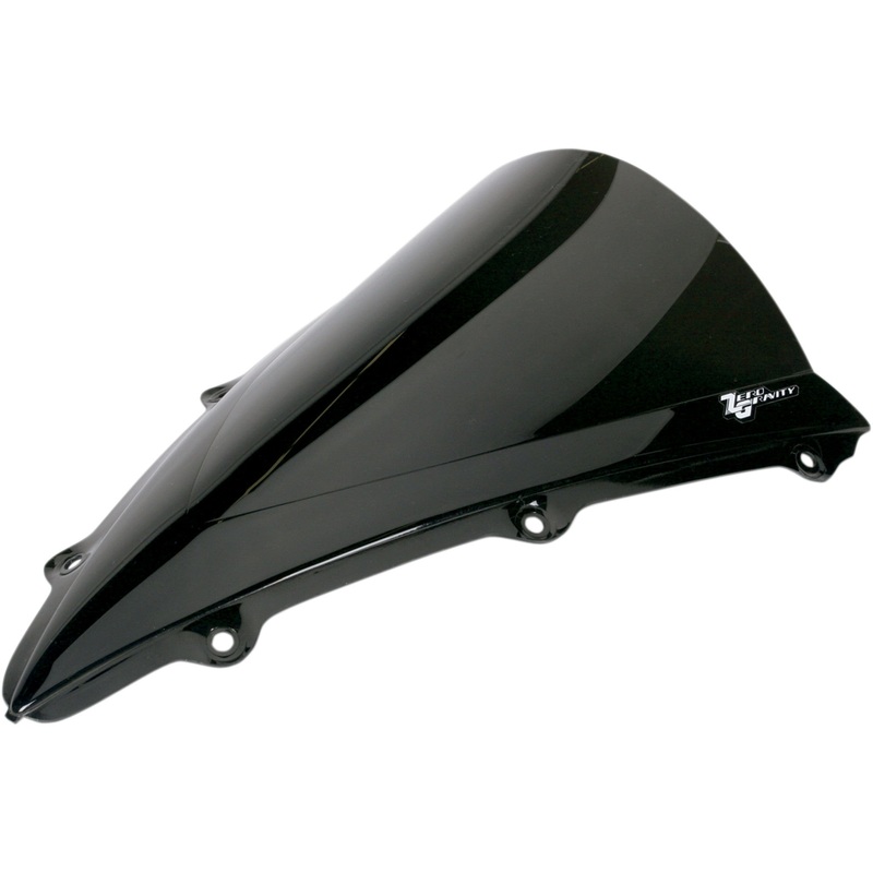 ZERO GRAVITY 2301-0070 16-539-19 Double Bubble Windscreen dark smoke - yzf-r1