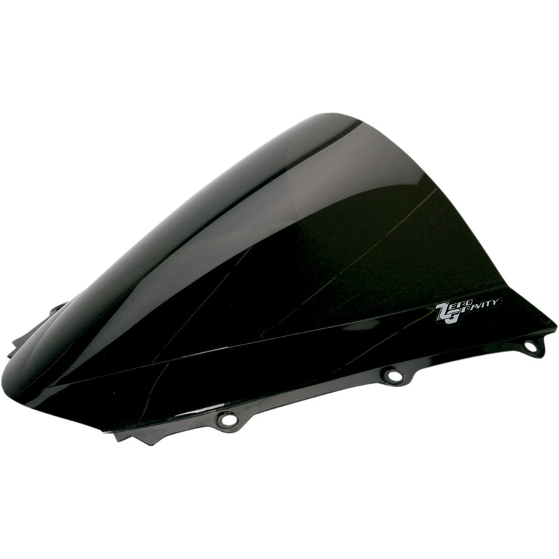 ZERO GRAVITY 2301-0140 16-423-19 Double Bubble Windscreen dark smoke - cbr1000