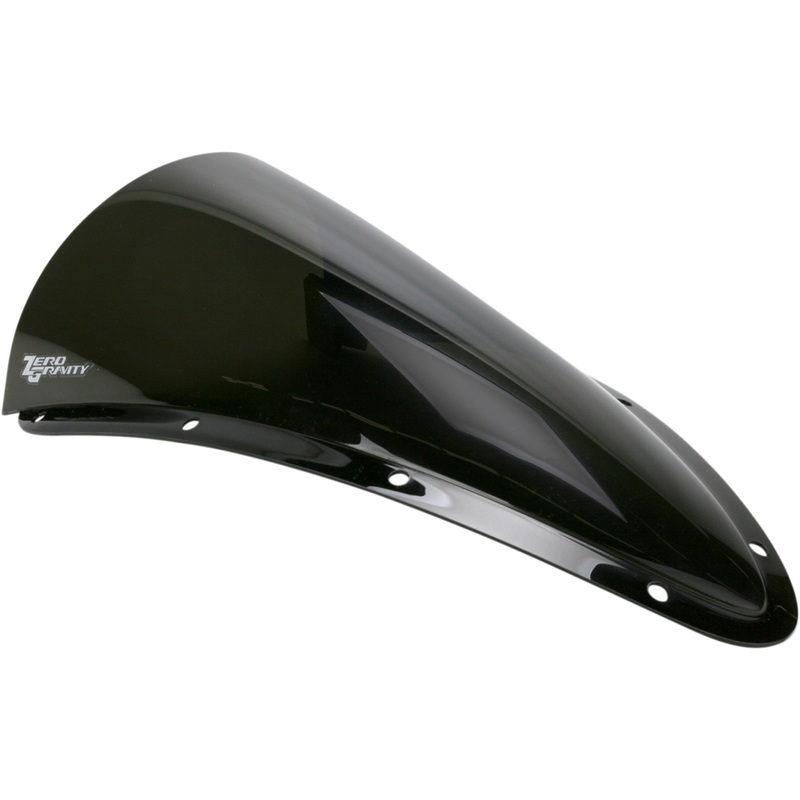 ZERO GRAVITY 2301-1049 23-859B-19 Sport Touring Windscreen Sport Windscreen - Dark Smoke - 1125R