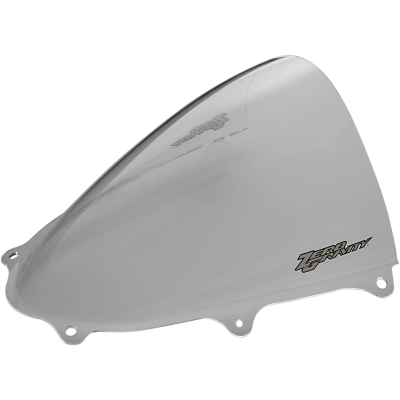 ZERO GRAVITY 2301-2070 24-115-01 Corsa Windshield Corsa Windscreen - Clear - GSXR1000