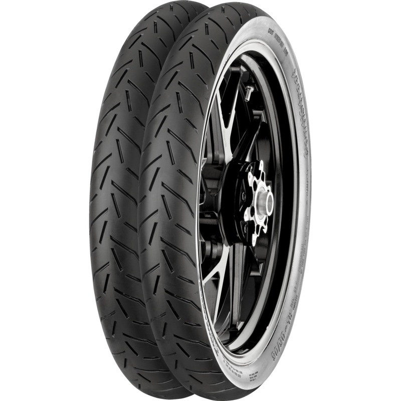 CONTINENTAL 0305-0730 02403690000 ContiStreet Tire Tire - ContiStreet - Front - 70/90-17 - 38P