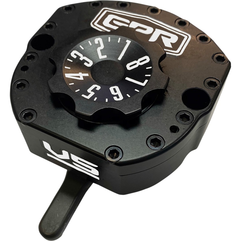 GPR 0414-0643 5-5011-4029K V5-S Steering Damper Steering Damper - Black - V5-S - GSXR6/7