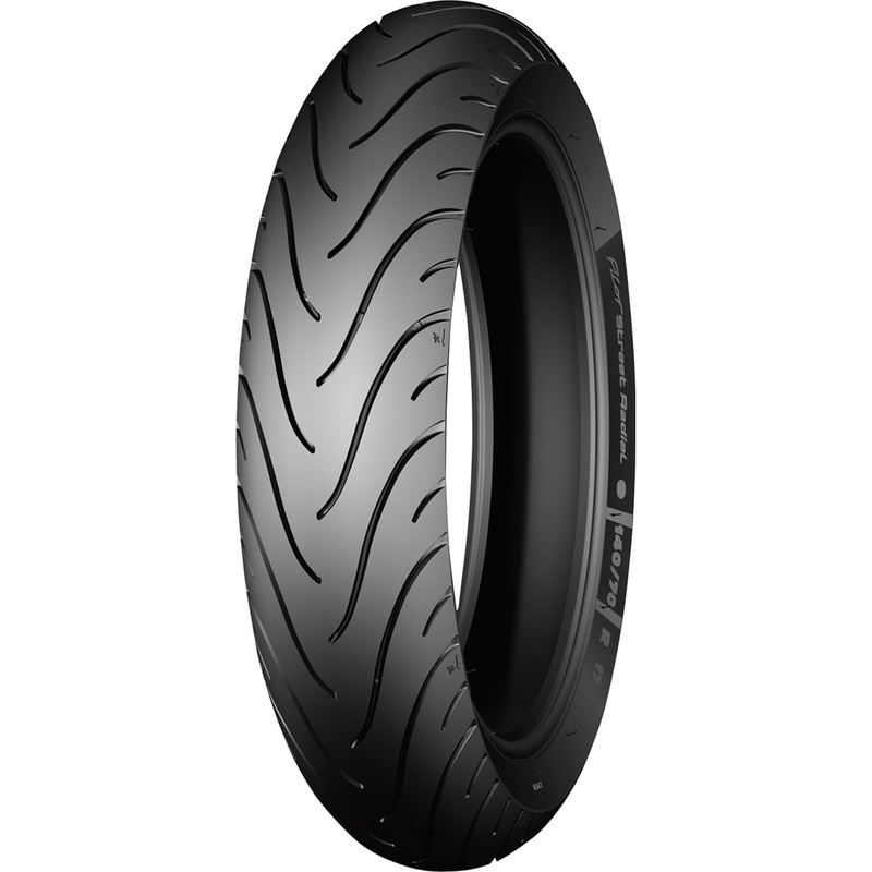 MICHELIN 0302-0830 33798 Pilot Street Radial Tire Tire - Pilot Street Radial - Rear - 130/70R17 - 62H