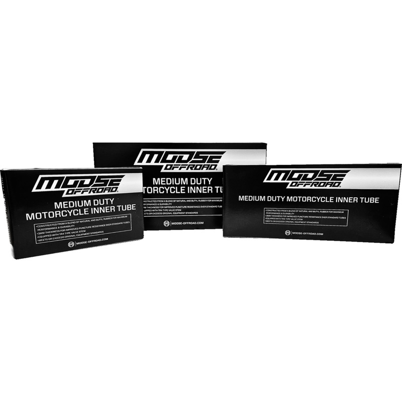 MOOSE OFFROAD 0350-0760 M20056 Medium Duty Inner Tube Inner Tube - Medium Duty - 18" - TR-4