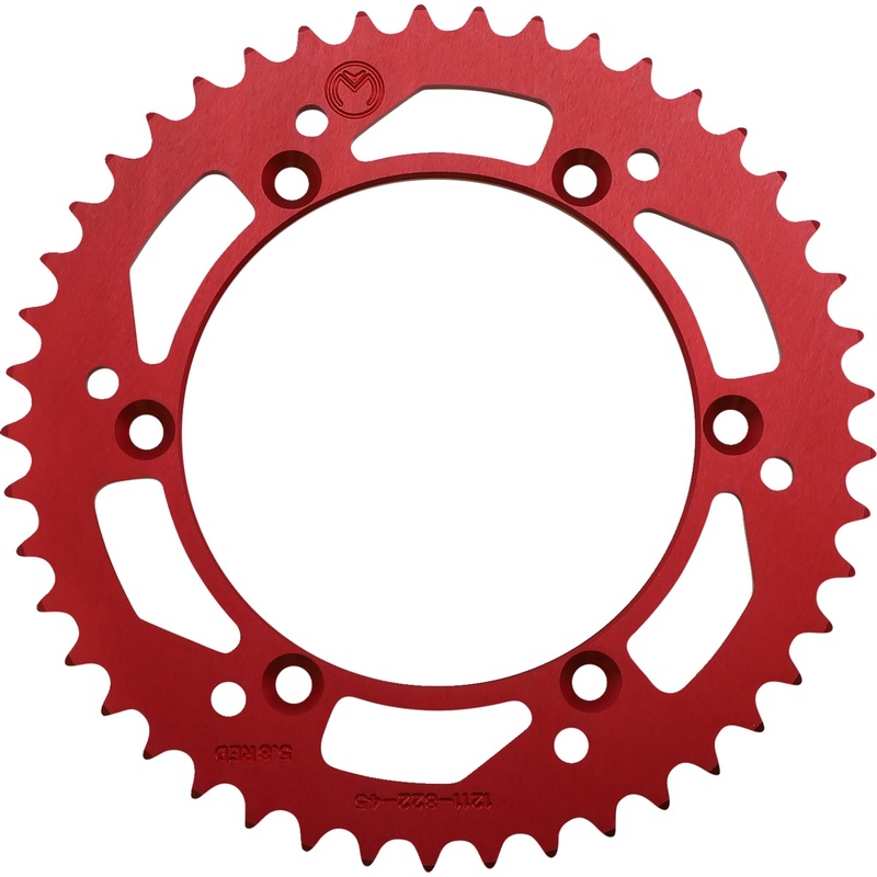 MOOSE OFFROAD 1211-1647 1211-822-45-13 Rear Aluminum Sprocket Rear Sprocket - 45 Tooth - Beta/Gas Gas/Sheroc/Suzuki