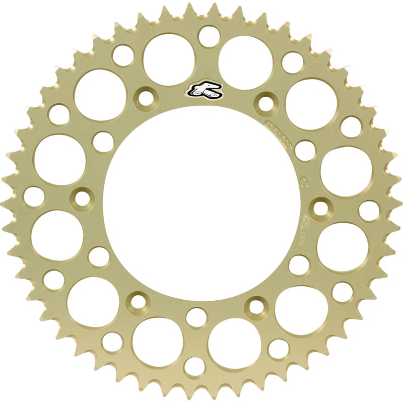 RENTHAL 1211-2780 154U-520-50GRHA Rear Aluminum Sprocket Rear Sprocket - Aluminum - 50 Tooth - Honda