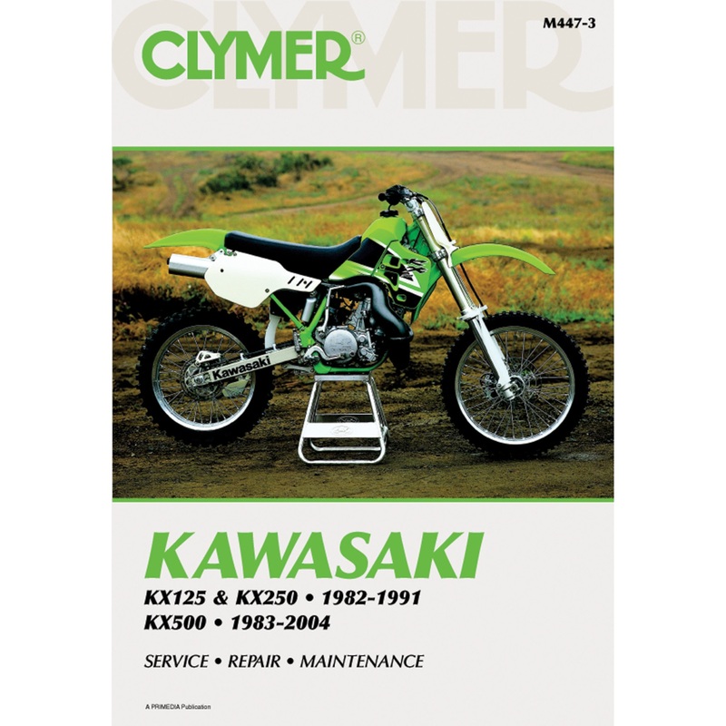 CLYMER 4201-0098 CM4473 Motorcycle Repair Manual  Kawasaki Manual - Kawasaki KX