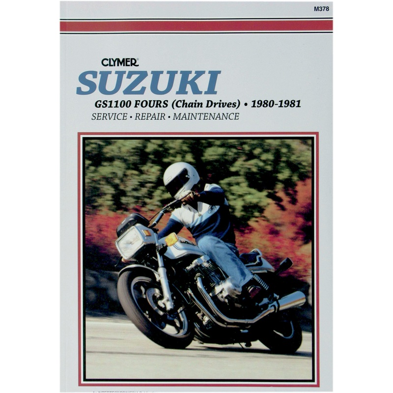CLYMER M378 CM378 Motorcycle Repair Manual  Suzuki Manual - Suzuki GS 1100 Chain