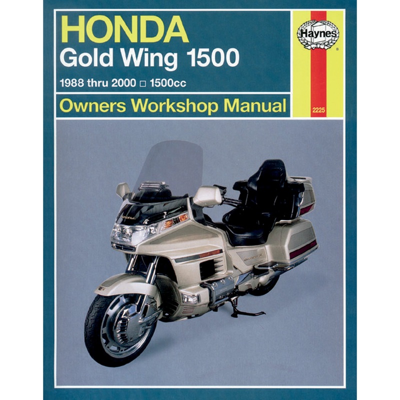HAYNES HM-2225 M2225 Motorcycle Repair Manual  Honda, Motorcycle Manual - Honda Gold Wing 1500