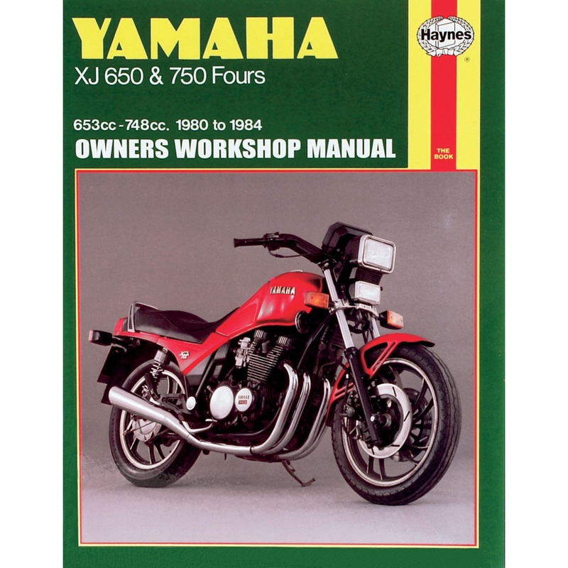 HAYNES HM-738 M738 Motorcycle Repair Manual  Yamaha, Motorcycle Manual - Yamaha XJ650/750