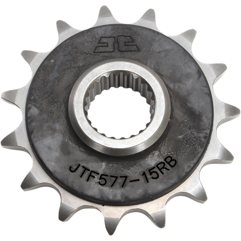 JT SPROCKETS 1212-1279 JTF577.15RB Front Sprocket Sprocket - Front - Yamaha - 15-Tooth