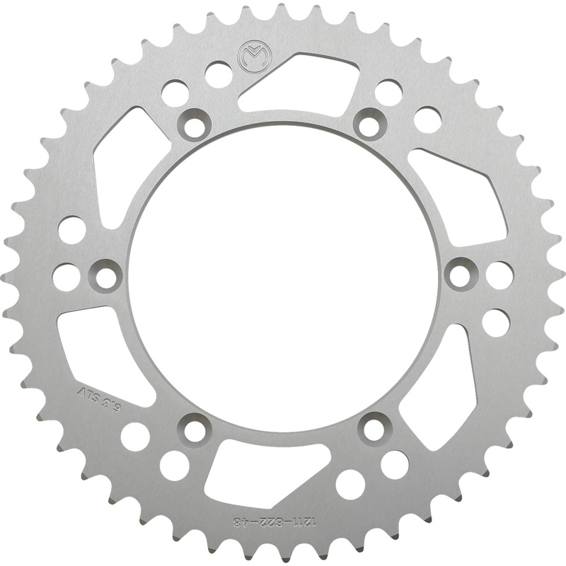 MOOSE OFFROAD 1211-1538 1211-822-48-11 Rear Aluminum Sprocket Rear Sprocket - 48 Tooth - Beta/Gas Gas/Sherco/Suzuki