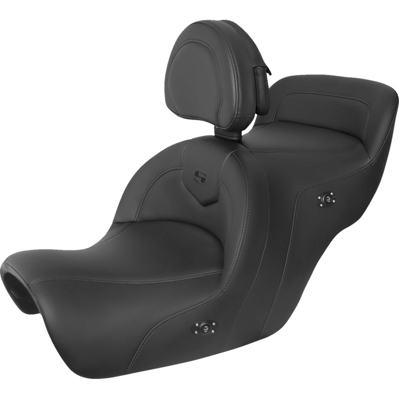 SADDLEMEN 0810-2371 H88-07-187BRHCT Roadsofa Seat heated  - includes backrest - black