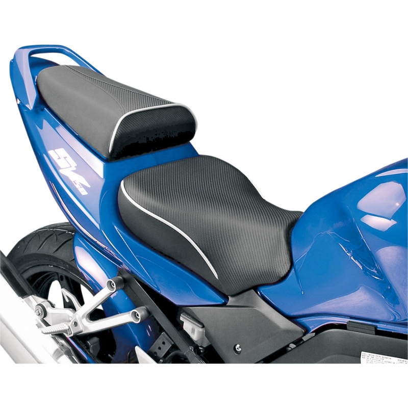 SARGENT 0810-0450 WSP-596-19 World Sport Performance Seat black - carbon fx - with cover - suzuki '04-'09