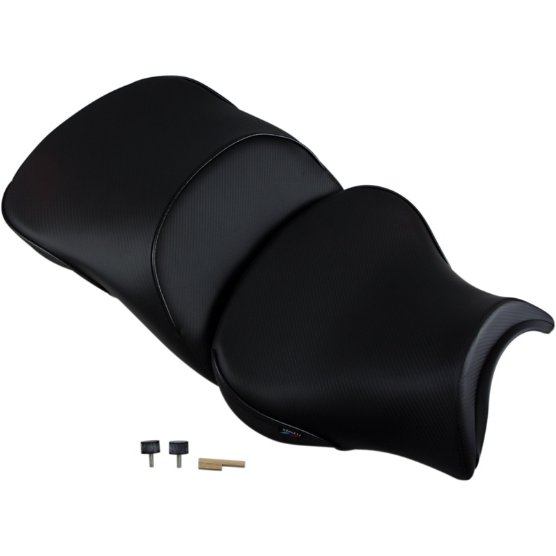SARGENT 0810-1972 WS-654-19 World Sport Performance Seat black - carbon fx - low - bmw r 1200 rt '14-'19