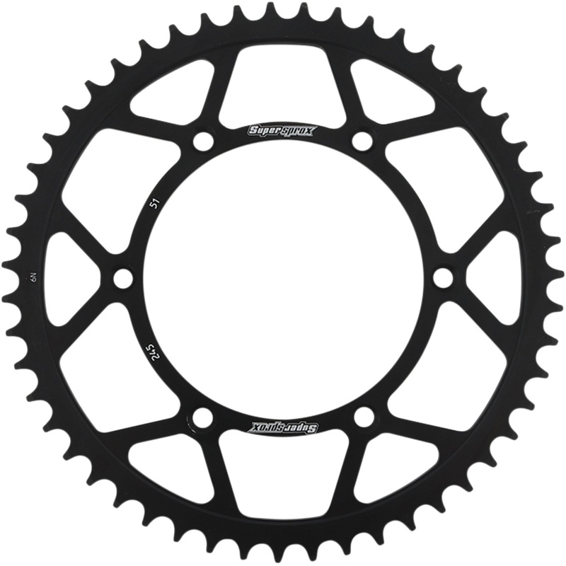 SUPERSPROX 1210-1894 RFE-245-51-BLK Steel Rear Sprocket 51 tooth