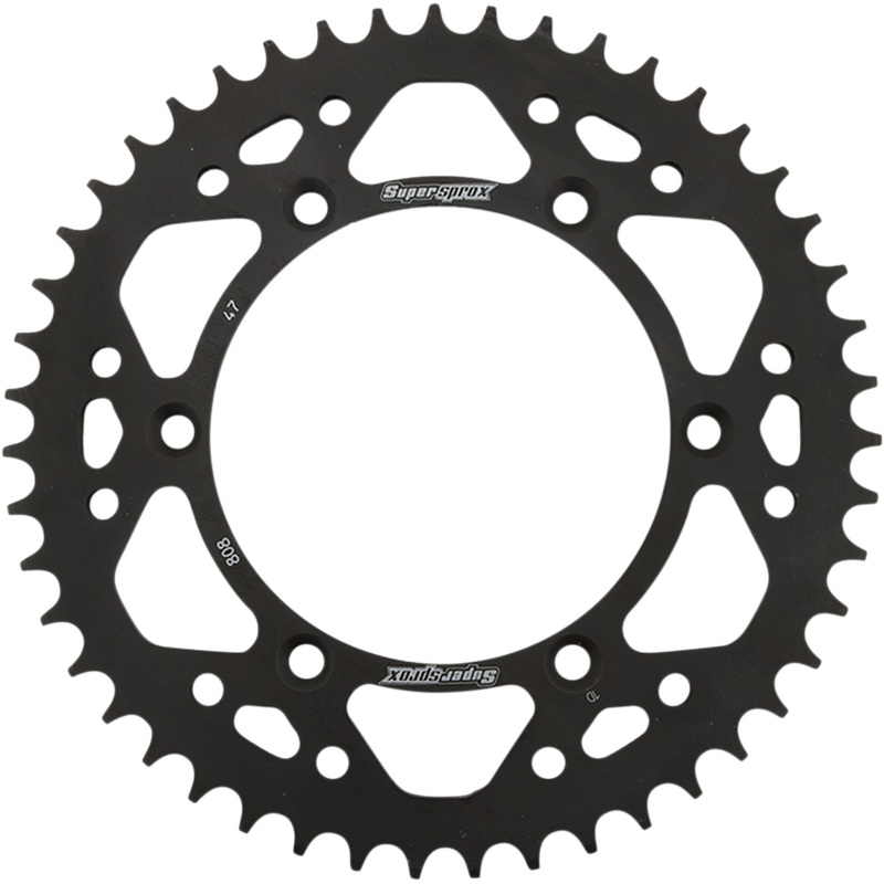 SUPERSPROX 1210-1920 RFE-808-47-BLK Steel Rear Sprocket 47 tooth