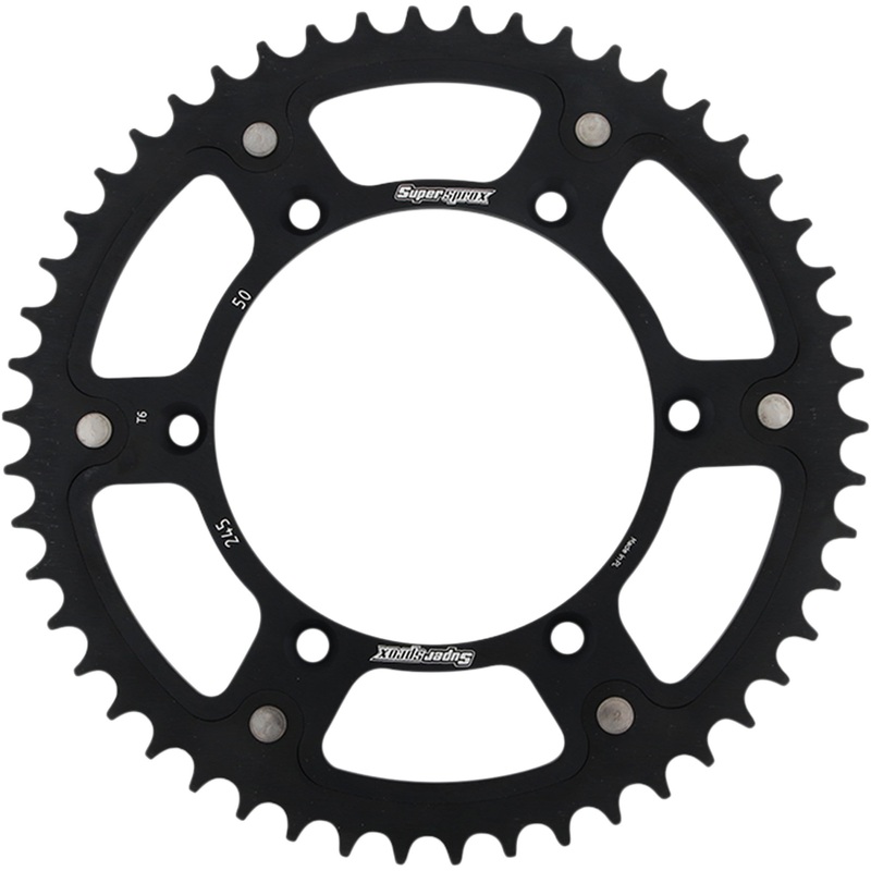 SUPERSPROX 1210-1991 RST-245-50-BLK Stealth Rear Sprocket 50 tooth - black - yamaha