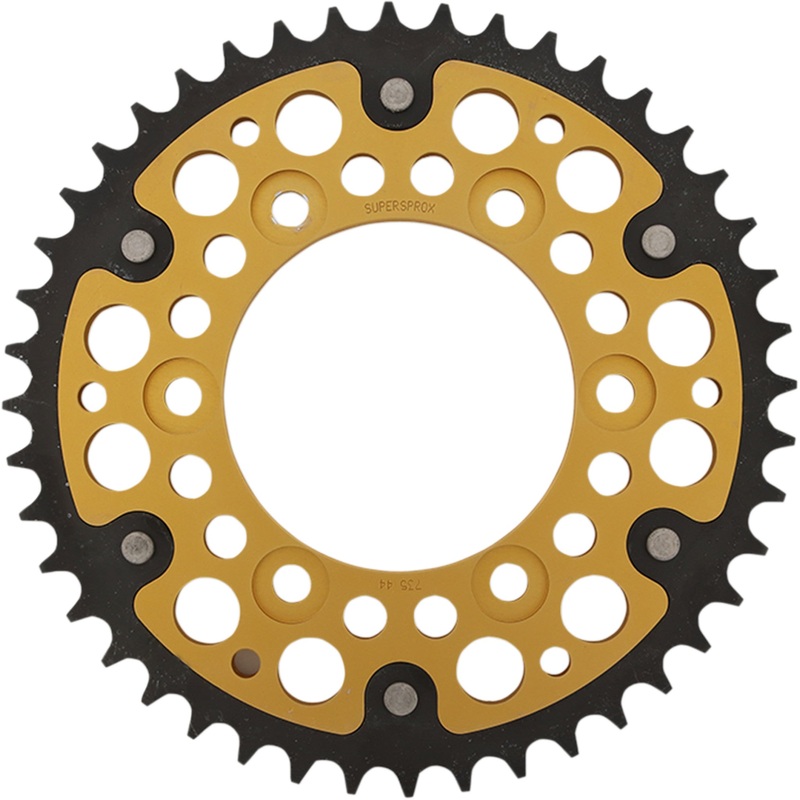 SUPERSPROX 1210-2182 RST-735-44-GLD Stealth Rear Sprocket 44 tooth - gold - ducati