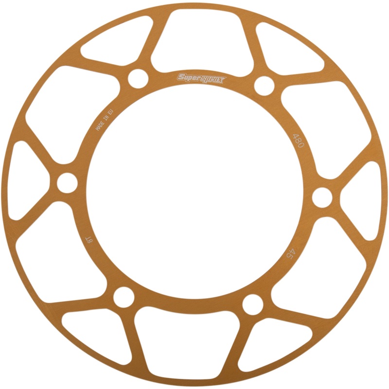 SUPERSPROX 1210-2357 RACD-480-45-GLD Edge Sprocket Insert Edge Rear Sprocket Insert - Gold - 45 Tooth
