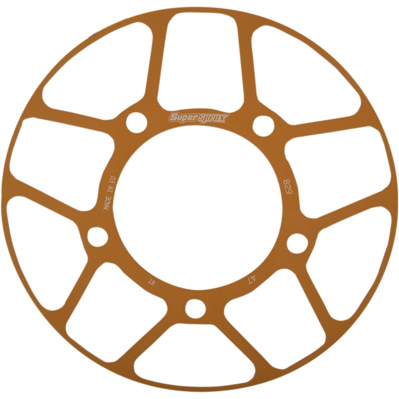 SUPERSPROX 1210-2369 RACD-829-47-GLD Edge Sprocket Insert Edge Rear Sprocket Insert - Gold - 47 Tooth