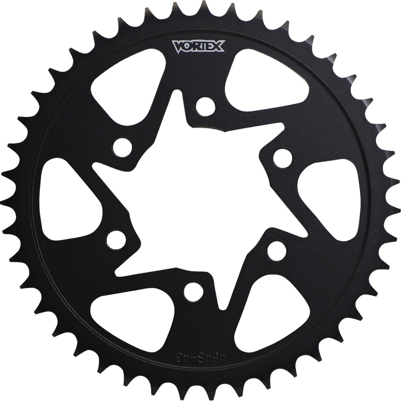 VORTEX 1210-0556 454S-43 Steel Sprocket Steel Rear Sprocket - 43 Tooth - Kawasaki