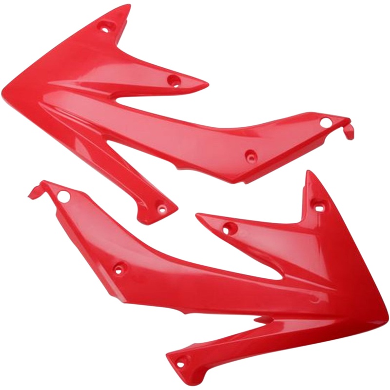 ACERBIS 0520-0235 2043640227 Replacement Radiator Shrouds Radiator Shrouds - Red