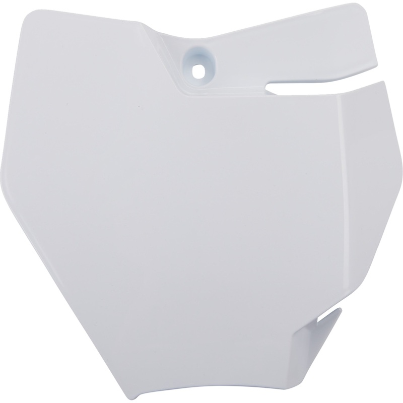 ACERBIS 0520-3875 2980610002 Front Number Plate white - mc | sx