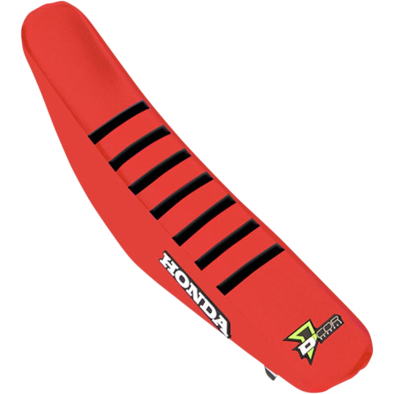 D'COR VISUALS 0821-3124 30-10-458 Seat Cover red/black - crf '17-'21