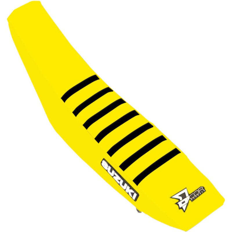 D'COR VISUALS 0821-3192 30-40-457 Seat Cover yellow/black - rmz250/450 '04-'18
