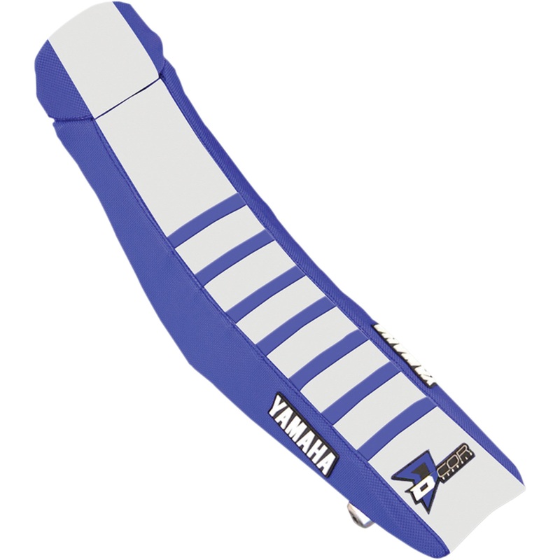 D'COR VISUALS 0821-3207 30-50-131 Seat Cover blue/white - yz '02-'21