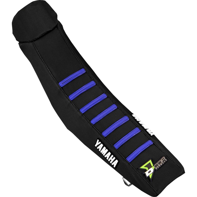 D'COR VISUALS 0821-3227 30-50-470 Seat Cover black/blue - yz250f/450f '18-'23