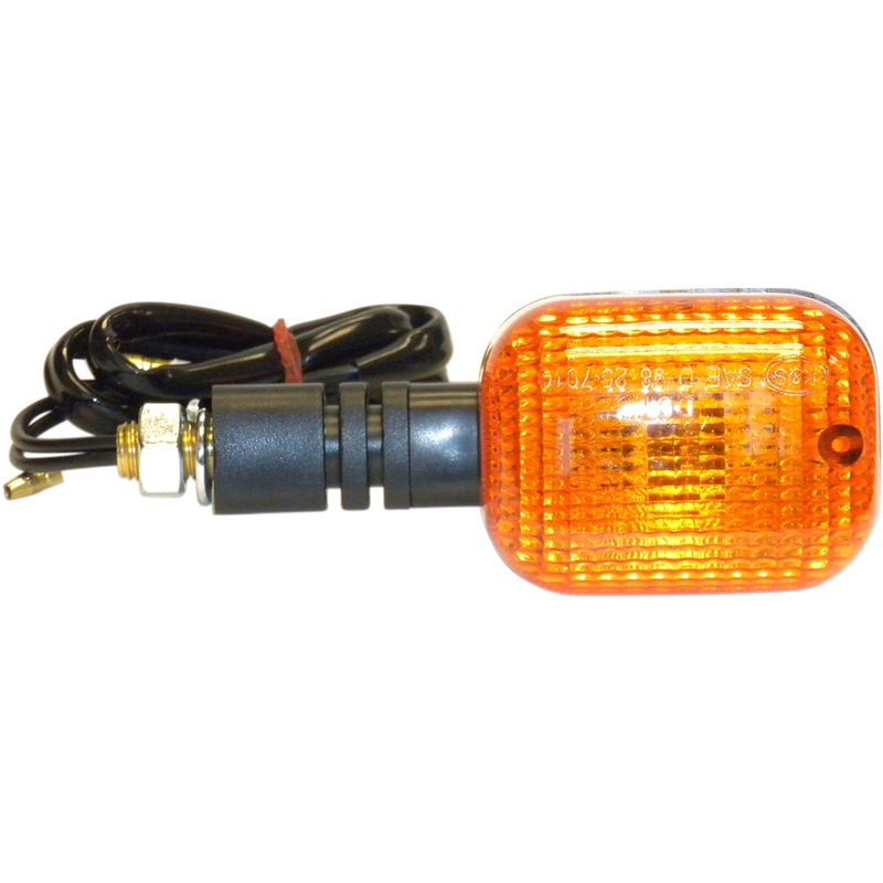 K&S TECHNOLOGIES 257000 25-7000 On/Off-Road Turn Signal  Turn Signal Turn Signal - Black/Amber