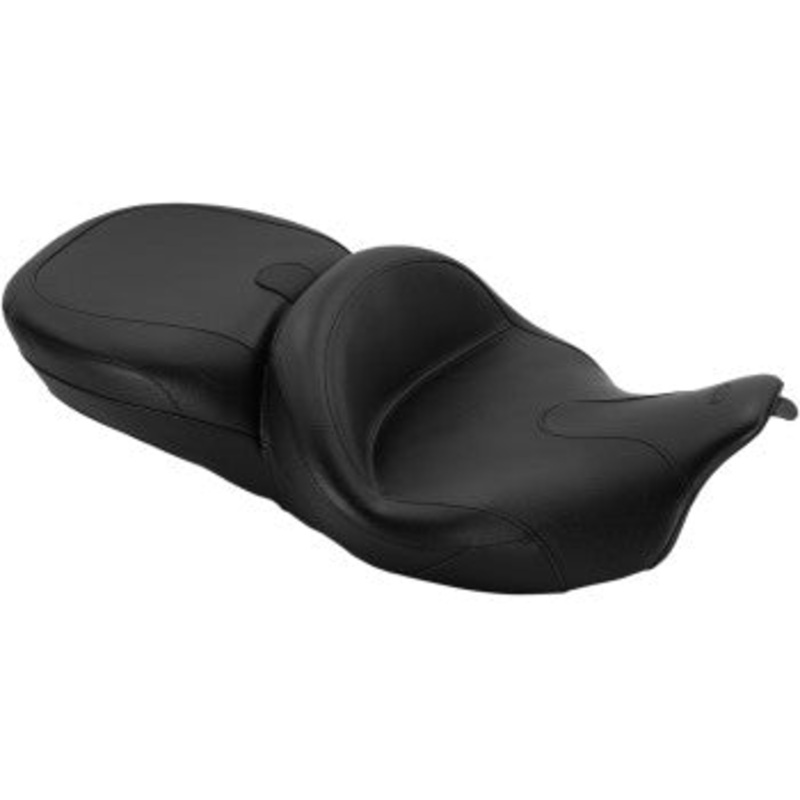 (OPEN BOX) MUSTANG 0801-0932 76860 Vintage Summit Touring 2-Up Vinyl Seat - With Receptacle - FL '08+