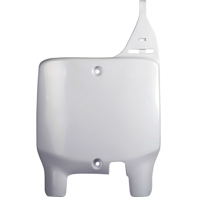POLISPORT 0520-3548 8667000001 Front Number Plate Number Plate - OEM White - RM 125/250