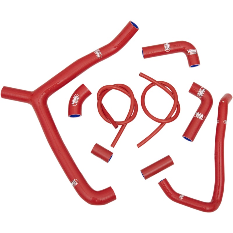 SAMCO SPORT 1902-0319 HON36-RD Radiator Hose Kit  Standard Radiator Hose Kit - Red - Honda