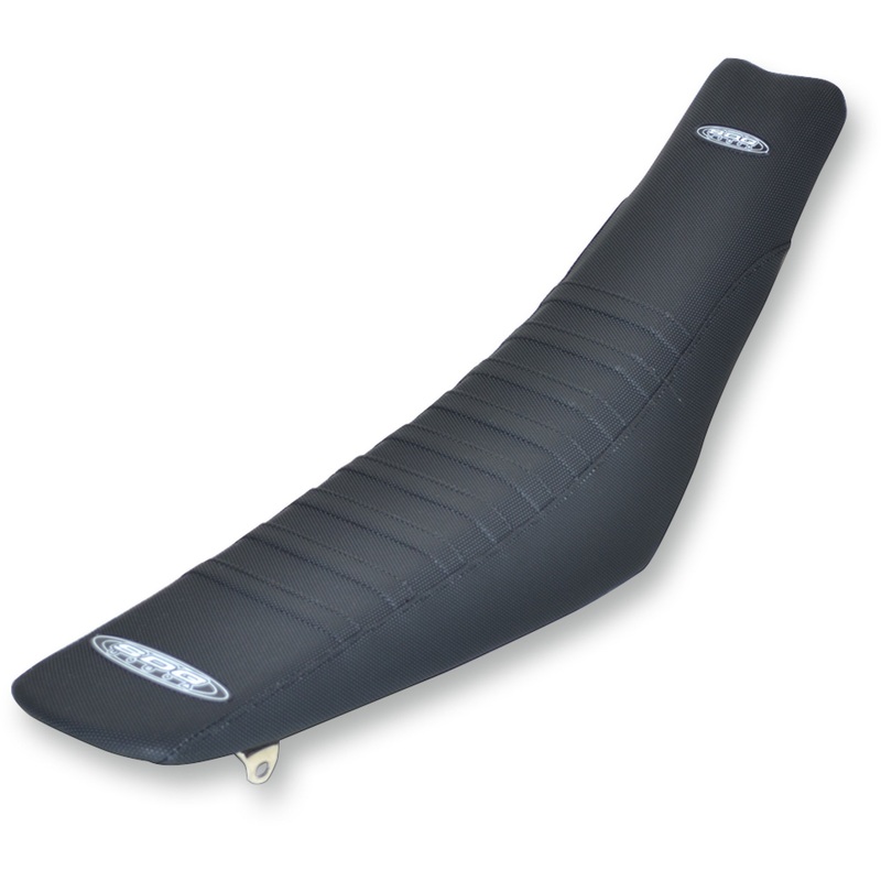 SDG 0821-1753 96338 9-Pleat Gripper Cover Pleated Seat Cover - Black Top/Black Sides
