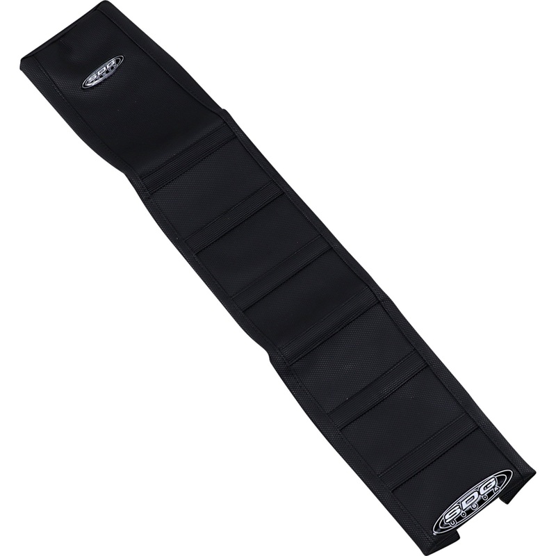 SDG 0821-3082 95942 6-Rib Gripper Seat Cover 6-Ribbed Seat Cover - Black Ribs/Black Top/Black Sides