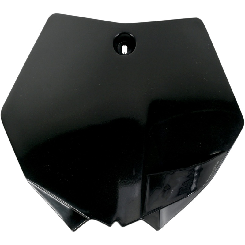UFO 0520-0873 KT04008-001 Replacement Front Number Plate Front Number Plate - Black