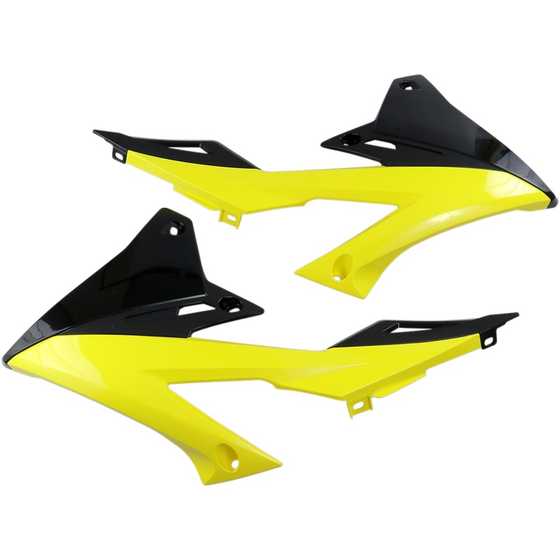 UFO 0520-2324 SU04941-999 Replacement Radiator Shrouds Radiator Shrouds - Yellow/Black
