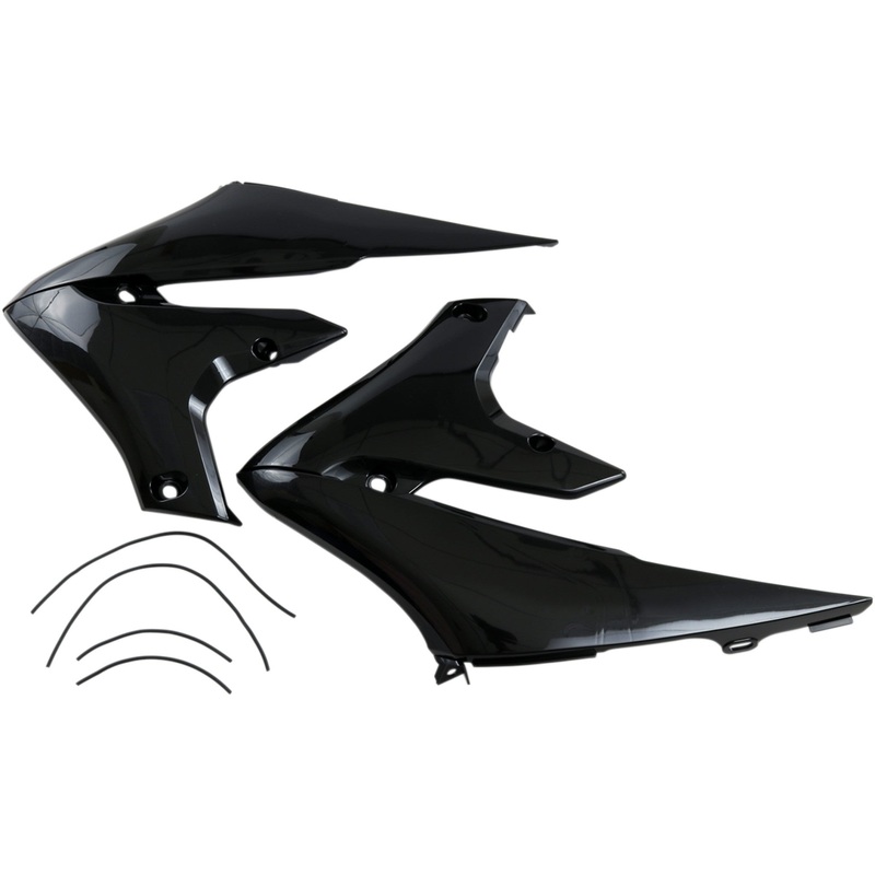 UFO 0520-2331 YA04858-001 Replacement Radiator Shrouds Radiator Shrouds - Black