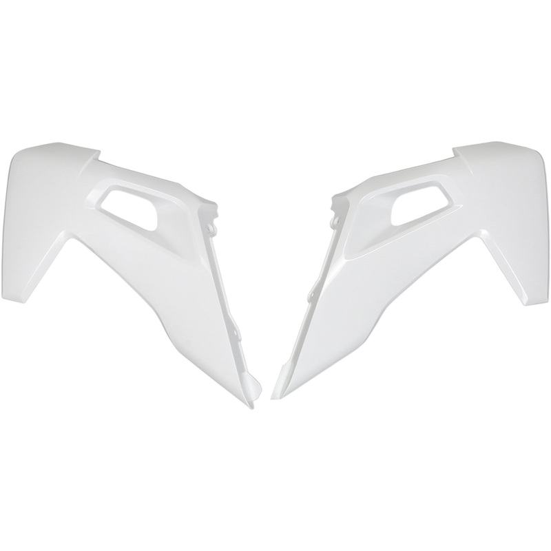 UFO 0520-2554 HU03390041 Replacement Radiator Shrouds Radiator Covers - White