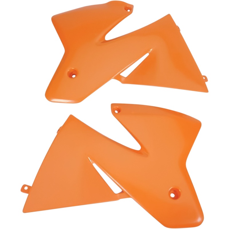 UFO 12-291-39 KT03040127 Replacement Radiator Shrouds Radiator Covers - KTM Orange
